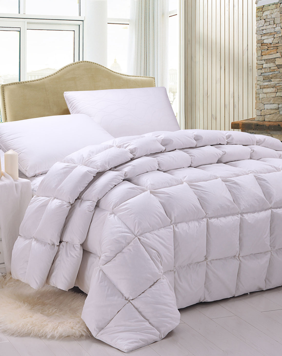 居乐依juleyi家纺专场纯手工极品羽绒被-220cm*240cmjly10739